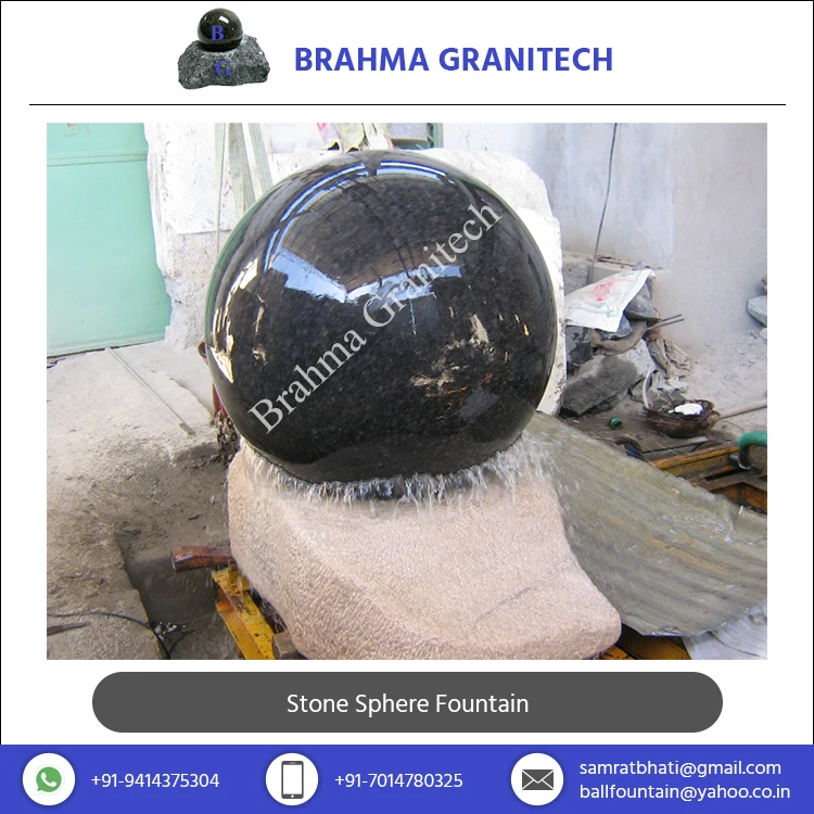 Impressive Quality Moving Giant Sphere Fountain