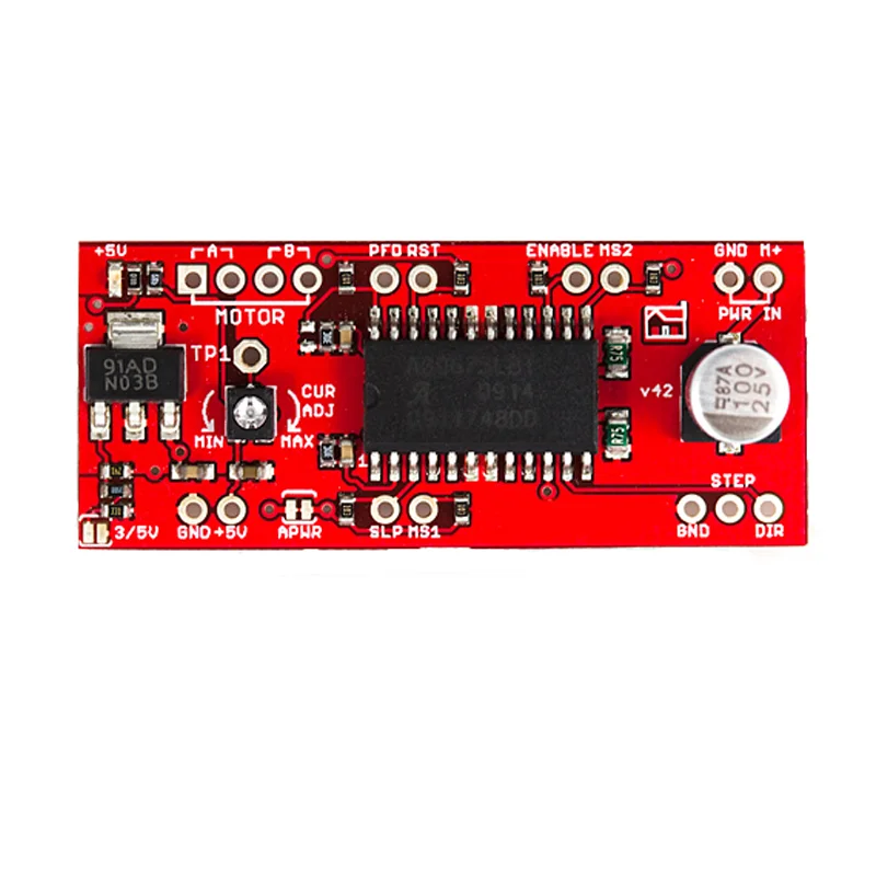 Okystar OEM/ODM A3967SLBT плата модуля шагового двигателя/DIY лазерная гравировальная машина