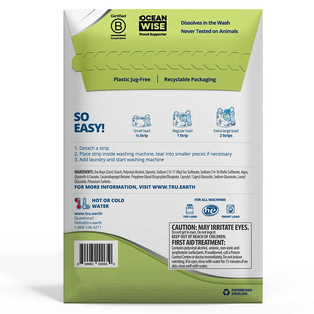 Wholesale Eco-Friendly Laundry Sheets Natural Laundry Detergent Super Concentrated Washing Strips Laundry Sheets For Cleaning
