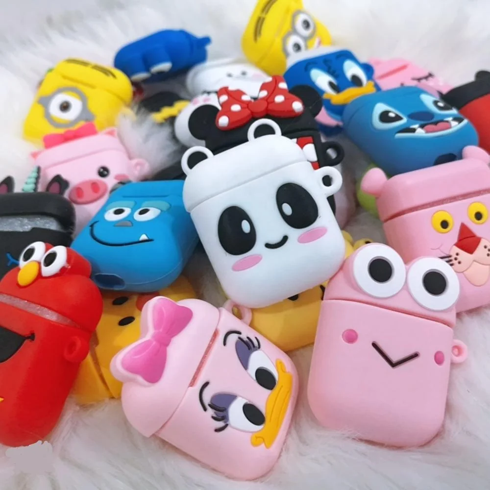 
Wholesale Protective case for air poding 2 Cartoon silicone case for Earphone cover for air poding case 