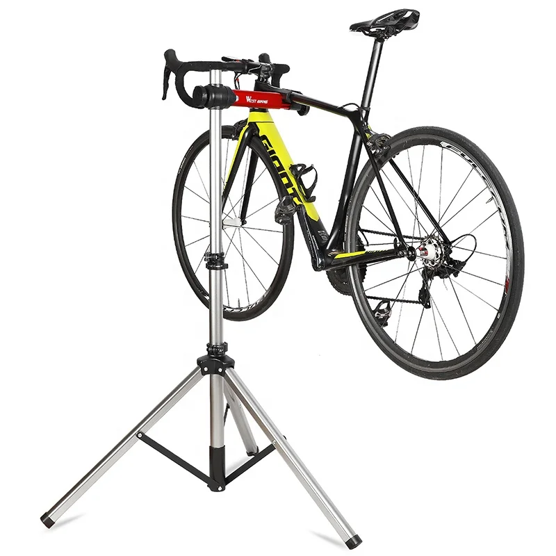Bike Repair Stand Quick Release Home Mechanic Bicycle Mechanics Workstand Adjustable Portable Extendable Tripod Maintenance Rack