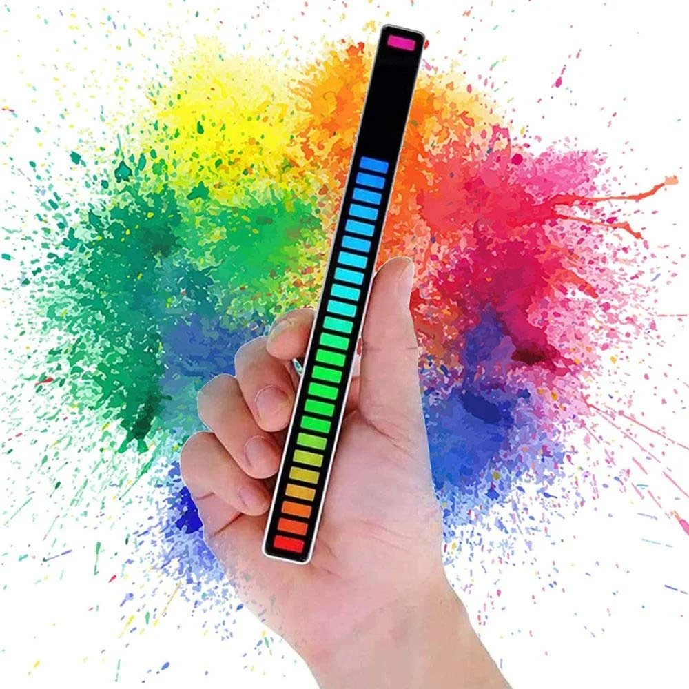 Voice Activated Pickup Rhythm Smart Atmosphere Lights Creative Colorful Sound Control Ambient Light