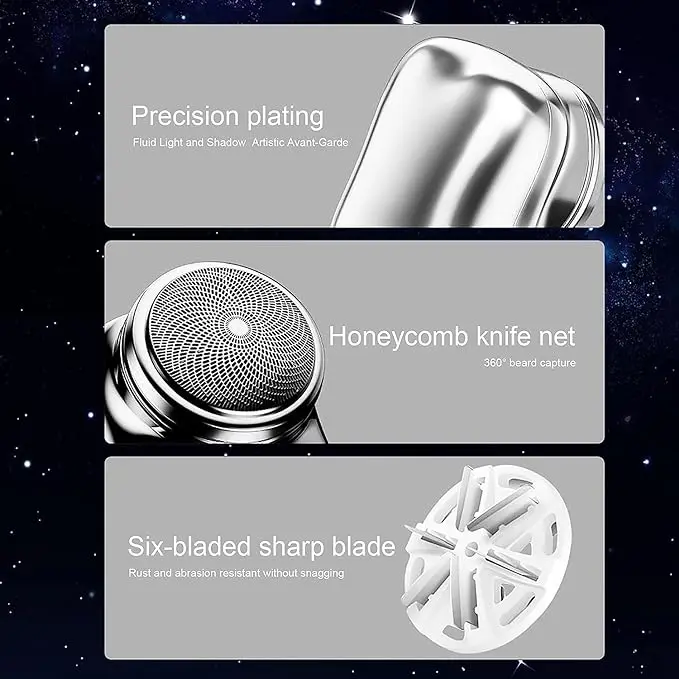 IPX7 Cheap Wholesale Mini Men Shaver Pocket Travel Car Removable Washable Electric Beard Razor Shaving
