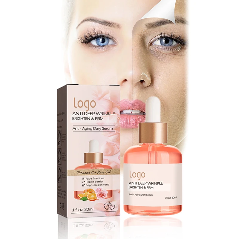 Face Serum Wholesale Skin Care All Natural Beauty Moisturizer Facial Serum Vc Rose Oil