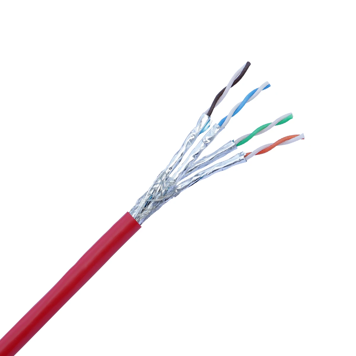 Wholesale Shielded Waterproof 1000Ft 305m OEM 23Awg cat8 high speed CCA/CCS/CU/BClan cable