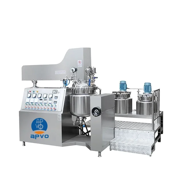Apvo 100L 200L 500L 1000L High Quality 1000L Double Jacket Liquid Soap Making Machine