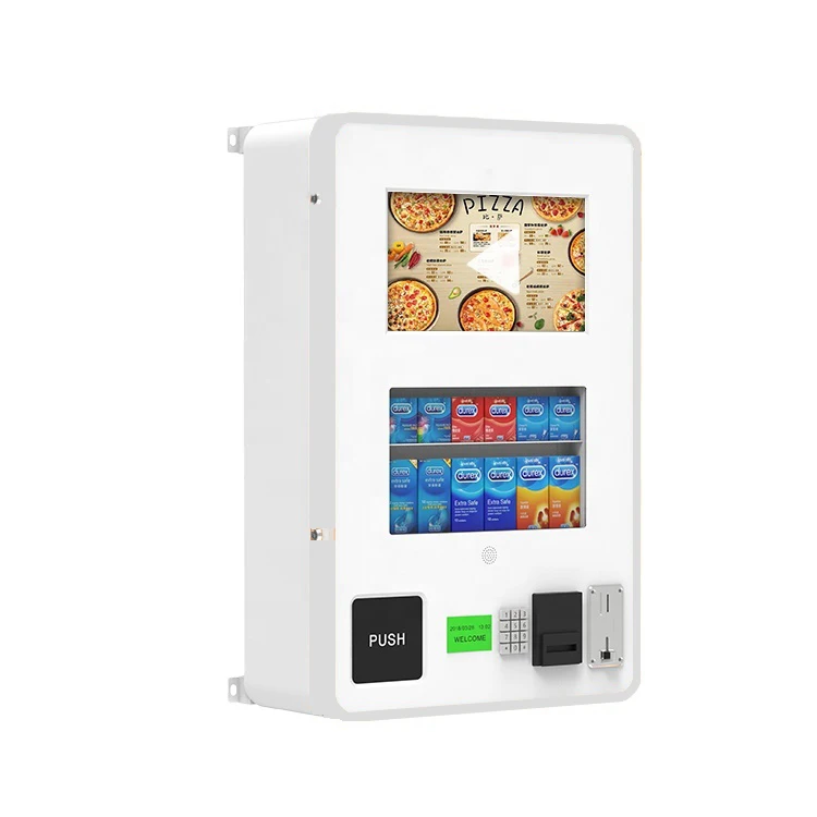 Professional designed wall mounted vending machine snack vending machine in amusement parks