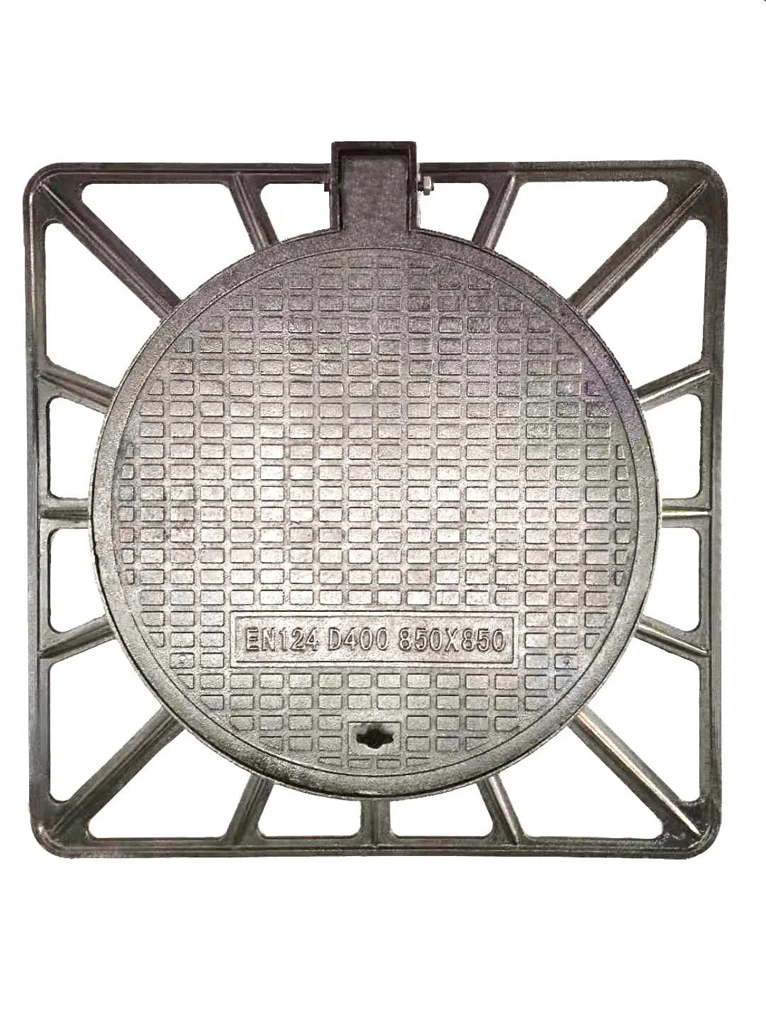 Алжир GGG50, коврик из ковкого чугуна EN124 D400 850*850 мм