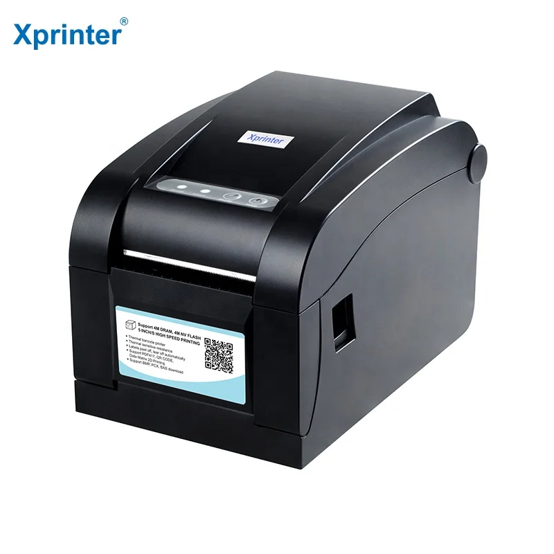 XP-350B/350BM Xprinter 80 мм термальный принтер для печати штрих-кодов 3 дюймов питание машина для печати этикеток