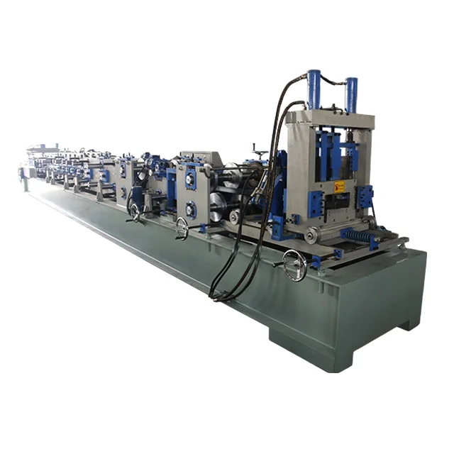 Steel C U Z Purlin Roll Forming Machine the Frame of a Building Cold Forming Machine