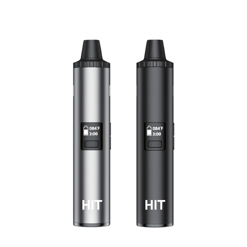 
2021 New arrival dry herb vape pen vaporizer Yocan Hit ceramic heating chamber electronic herbal cigarette Built in battery vape 