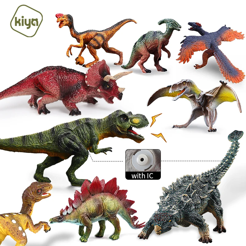  Kiya детский парк из ПВХ большой Тираннозавр Рекс модели динозавров Dinasour