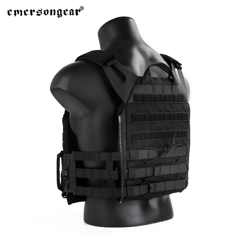  Модный полицейский жилет Emersongear для оптовиков черный тактический охотничий Molle