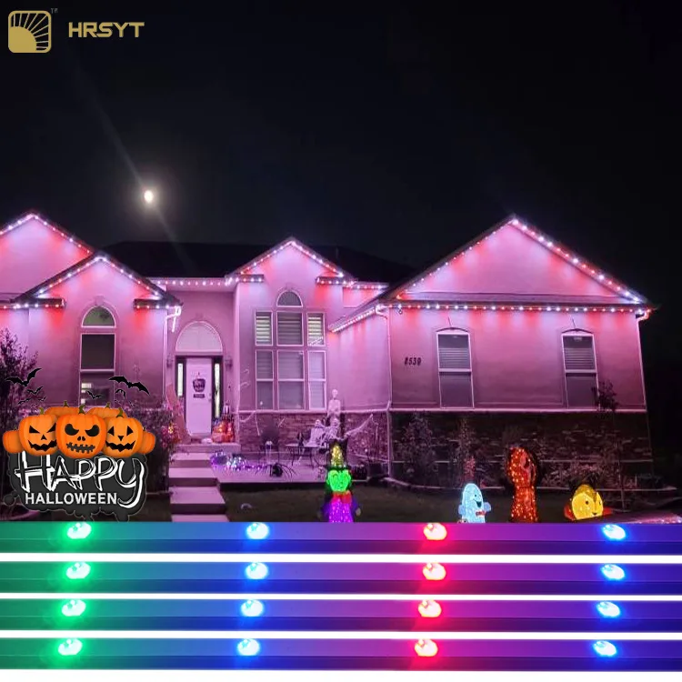48V Point Lights Waterproof IP68 Led Outdoor House Track Lights Permanent Led Christmas Lights