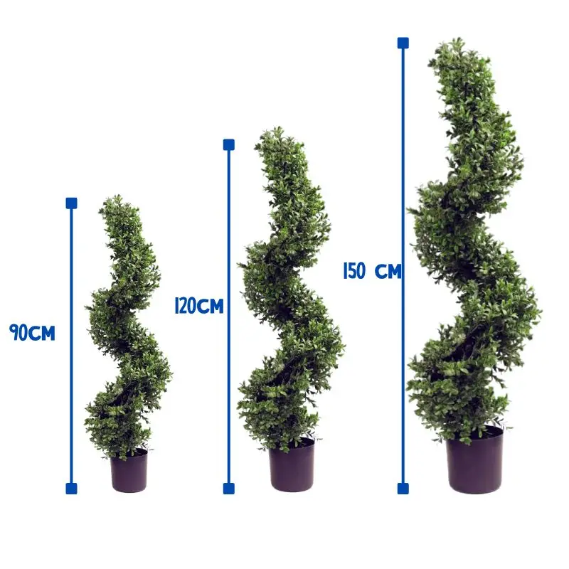 Xunmengyuan nearly natural big large fake artificial plants outdoor potted Snakelike frame with striped melon seed leaves decora