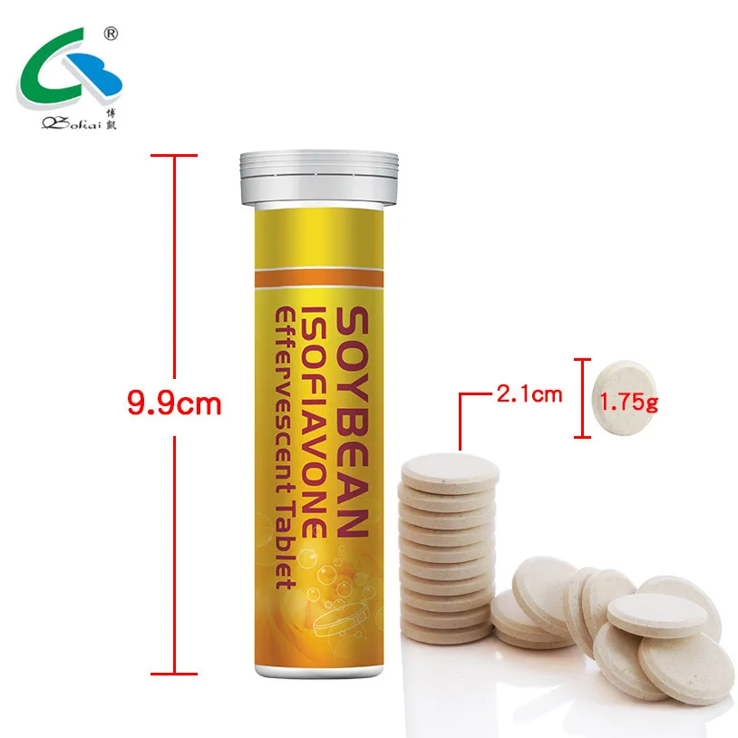 Соевые изофлавоны, шипучие таблетки высокого качества