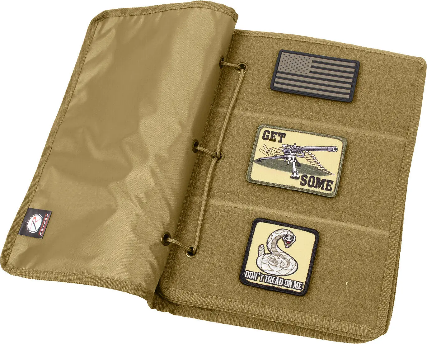 600d Polyester Patches Collections Tactical Patch Book Easy To Use Collect Patch Resistor Book