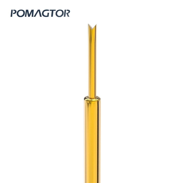 Manufacturer Supplier Male Female Semiconductor Test Pin Spring Loaded High Frequency Magnetic Pogo Pin