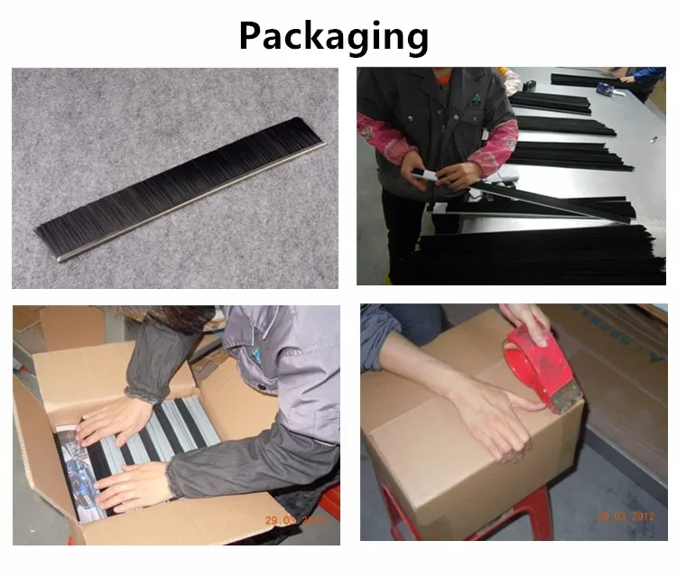 High Flame Retardancy Cable Entry Brush for Gland Plate