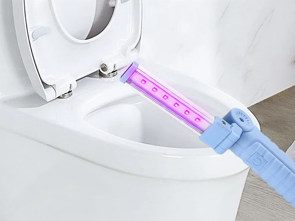 OEM 6 LED 270-280nm Handheld Portable Germicidal UVC Light Wand Sterilizer Disinfection UV Lamp