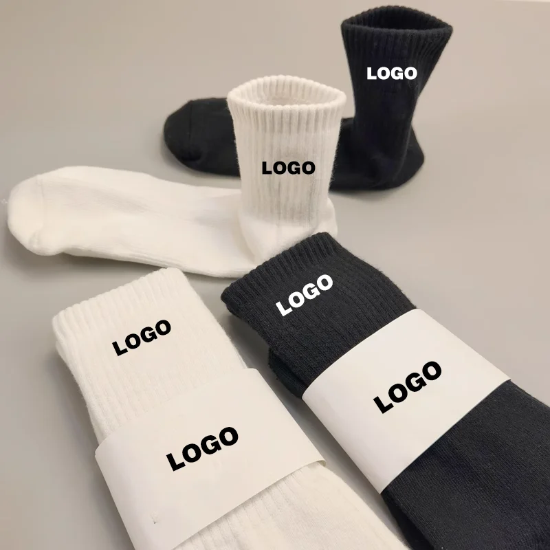 HAD 2022 Free Design Organic Cotton Socks High Quality Cotton Socks Custom Socks With Logo