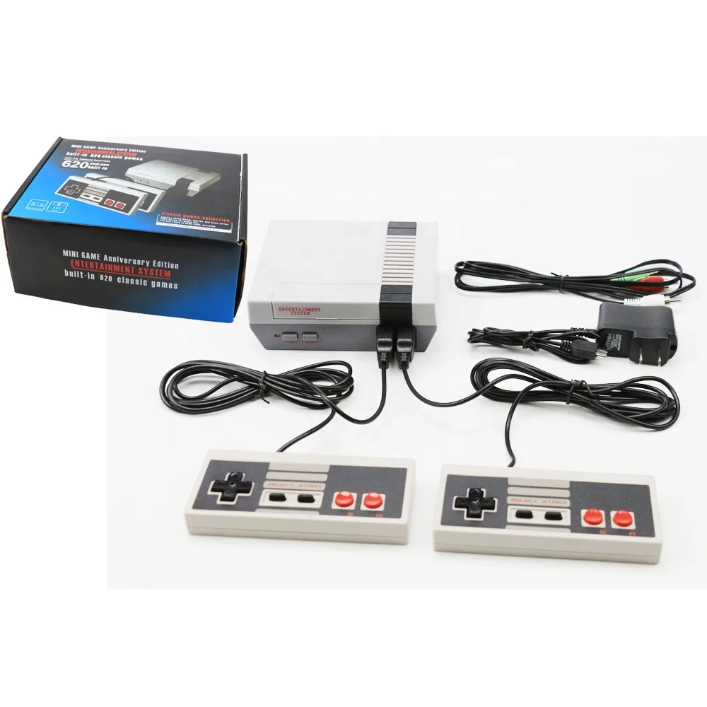  620 в 1 Ретро игровая консоль Классическая Мини для NES ТВ Видео портативная развлекательная