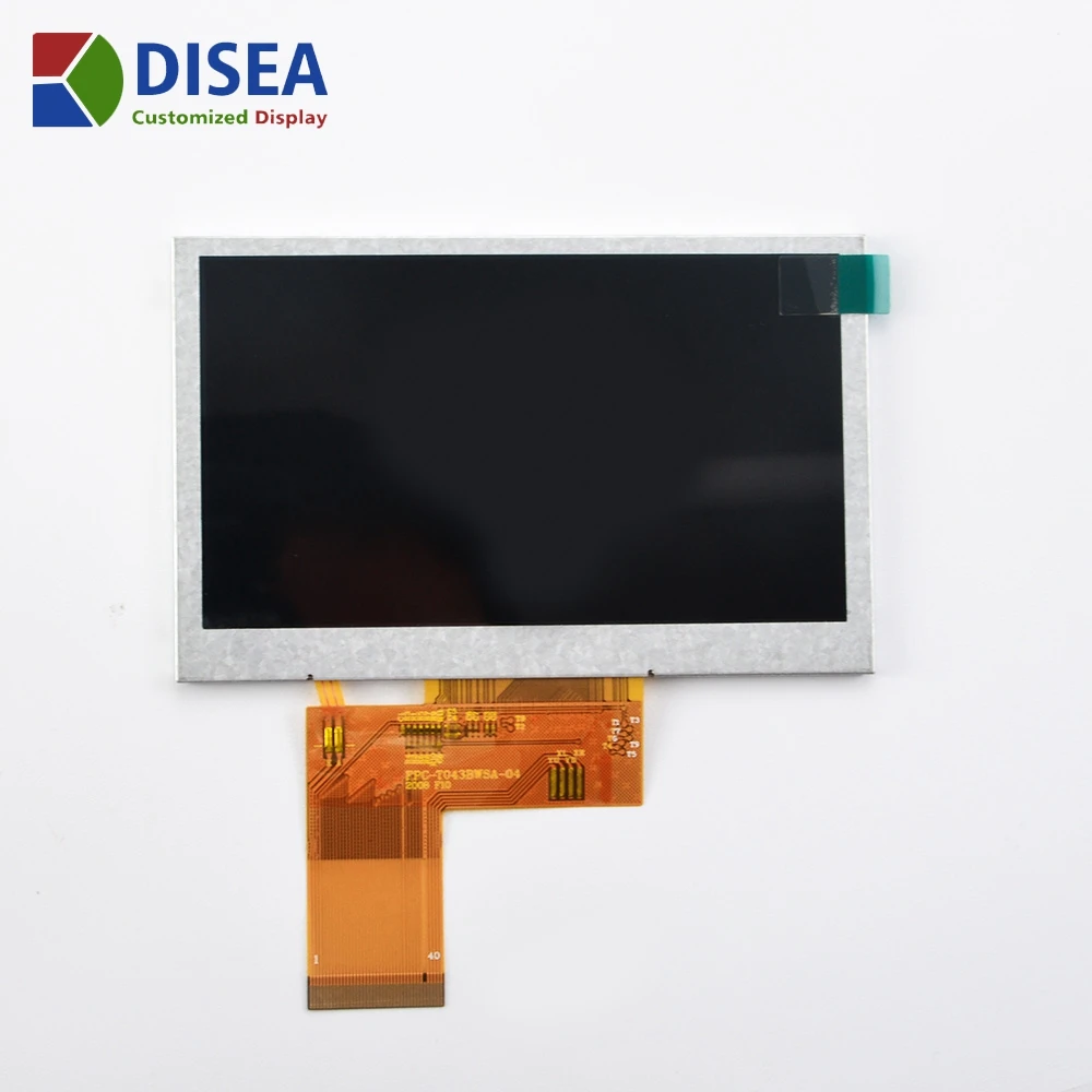 DISEA ODM TFT ЖК-панель 4,3 дюймов 800*480 модуль дисплея с IPS-экраном