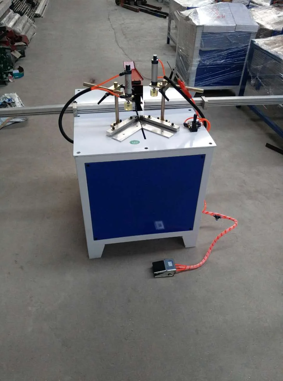 90 or 45 degree aluminum corner cutting machine door window aluminum profile cutter machine