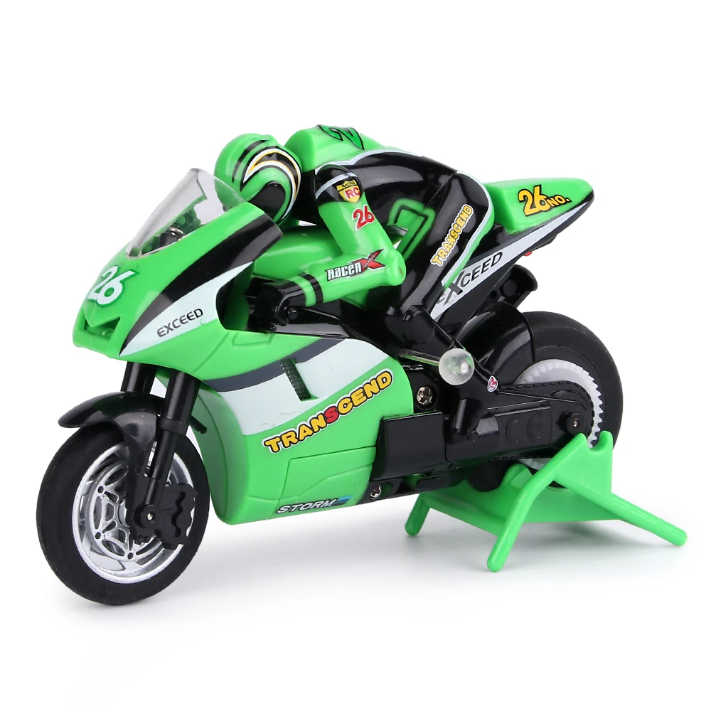 Mini RC Motorcycle  High speed mini rc racing Motorbike toy battery charger leaping remote control motorcycle toy for kids