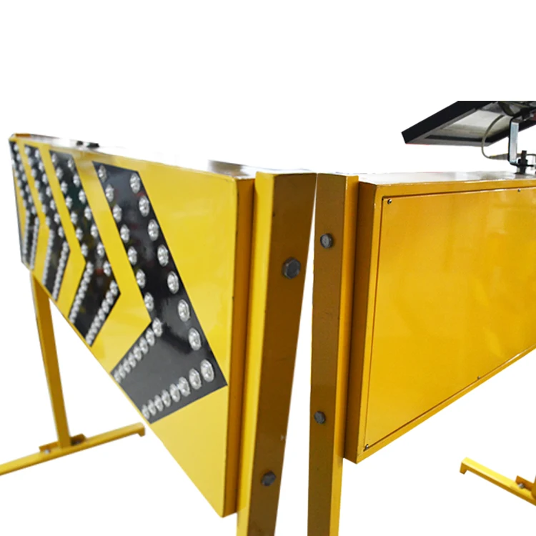 solar powered LED traffic sign board light road led traffic Arrow sign