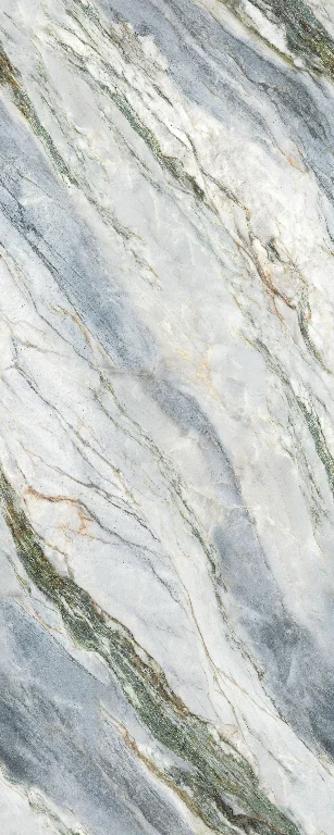 White Marble Black Large Format Sintered Stone For Countertop Dining Table Wall Basin