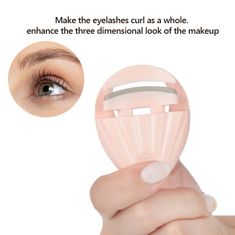 Shell-shaped Eyelash Curler Travel Mini Portable Eye Lash Clip Creates Eye Opening Lifted Lashes Eyelash Curler