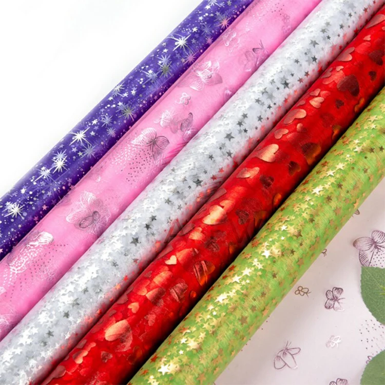 Home Christmas Decorations Organza Fabric With Cheap Price Stock Fabric