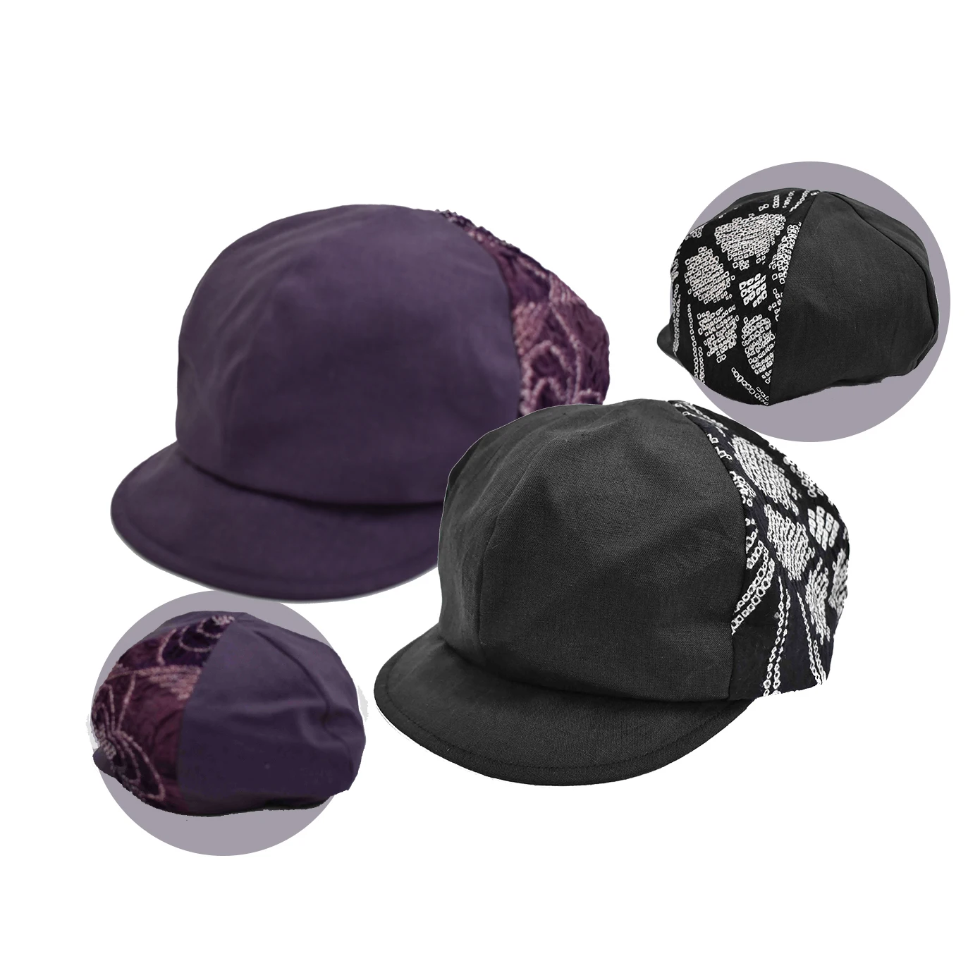 Custom sport casquettes personnalisables from traditional Japanese dyeing techniques