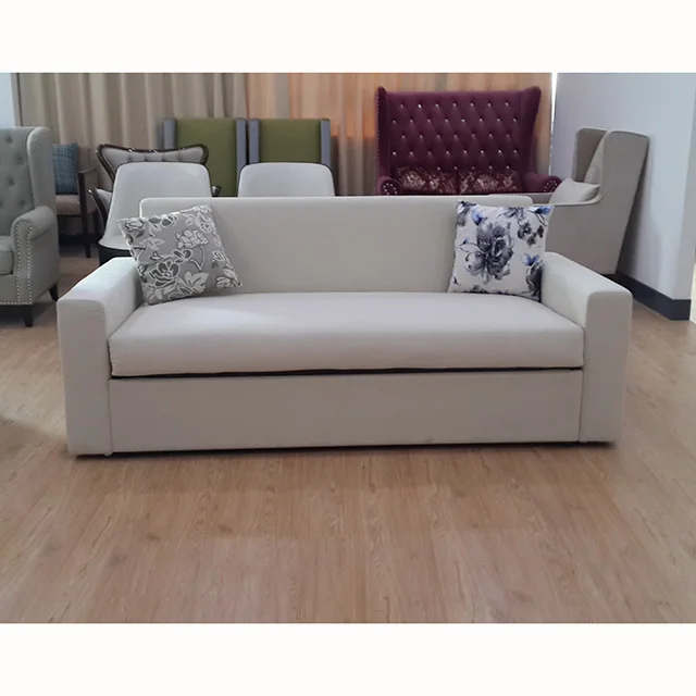 Wholesale White  Home Furniture Sofa Bed