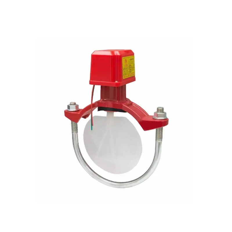 CA-Fire protection Saddle type Fire Sprinkler System Ductile Iron Water Flow Indicator