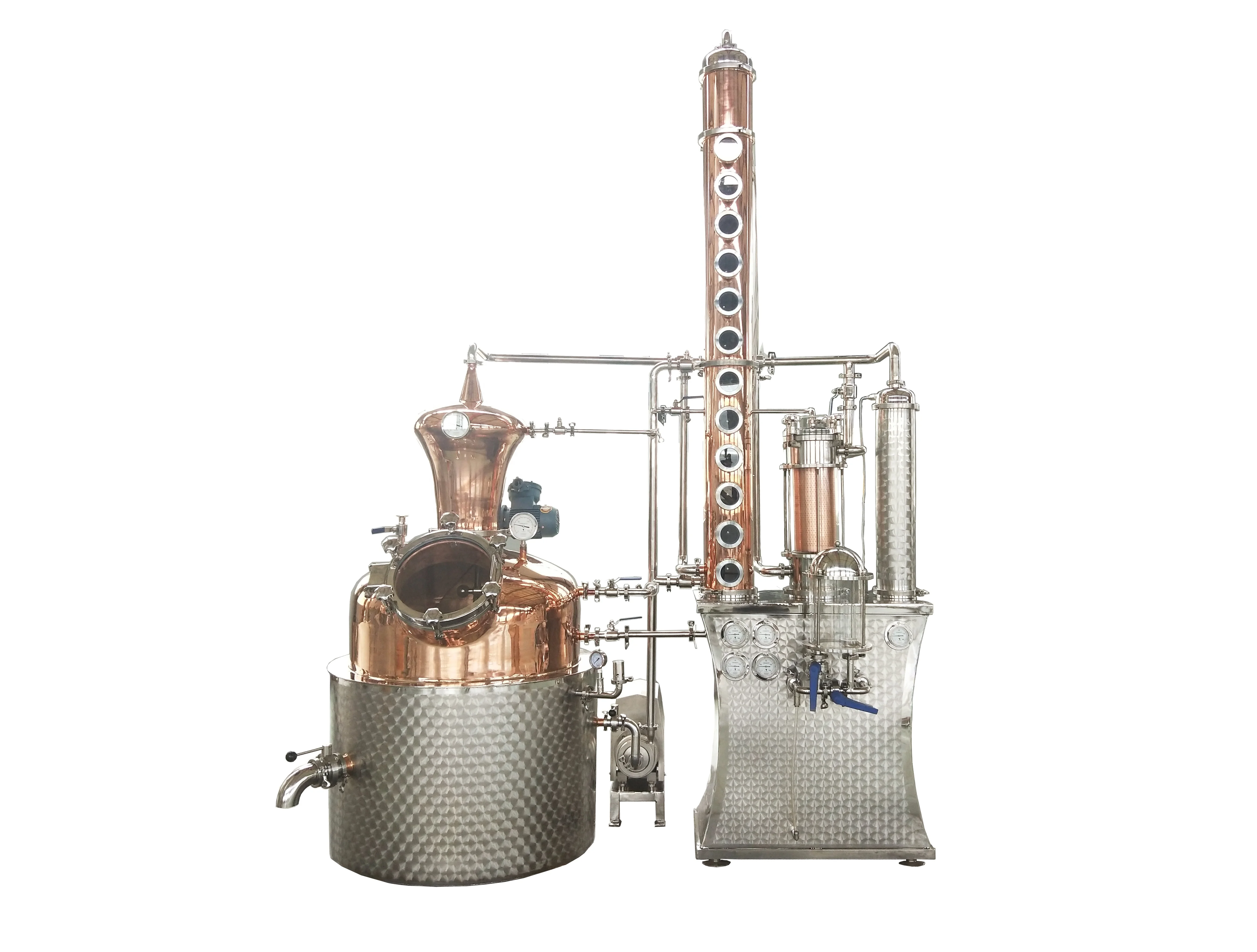 400L alcohol distiller for sale gin vodka whiskey distillation equipment still