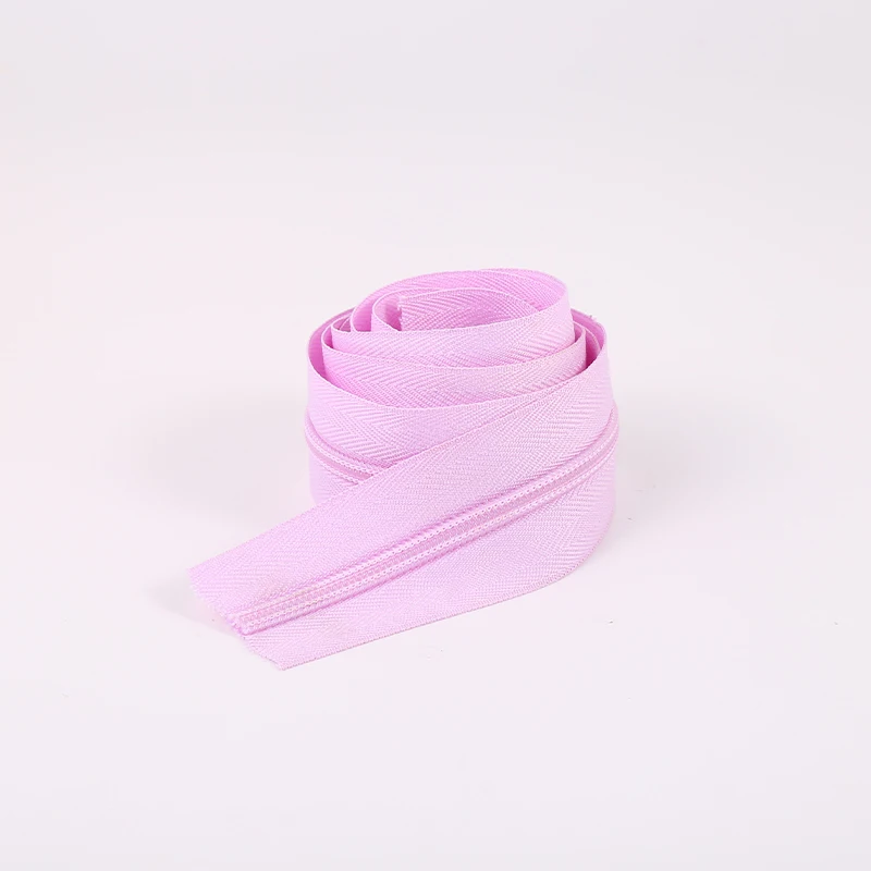 Заводская акция, недорогой нейлоновый многоцветный рулон на молнии для домашнего текстиля