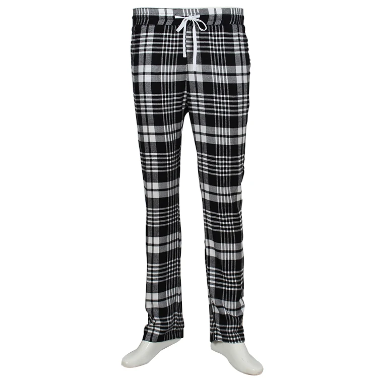 Wholesale 100% Rayon Sleep Bottoms Mens Pyjamas Simple Sleepwear For Male Pants