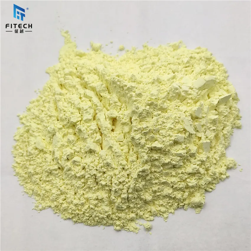 Industrial Grade 99.99%Min Alpha Bismuth Trioxide Light Yellow Powder CAS1304-76-3