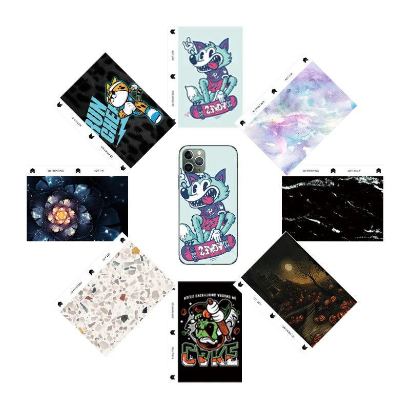 Custom Cartoon Stickers Back Vinyl Phone Stickers for Mobile Phone Decoration