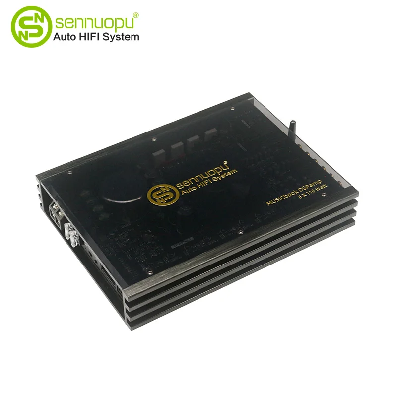 Sennuopu Popular Car DSP Amplifier 6 Channel Amplifier 8 Digital Sound Pro Power Audio Amp 12V Universal 20 - 20000 Hz X680 Plus