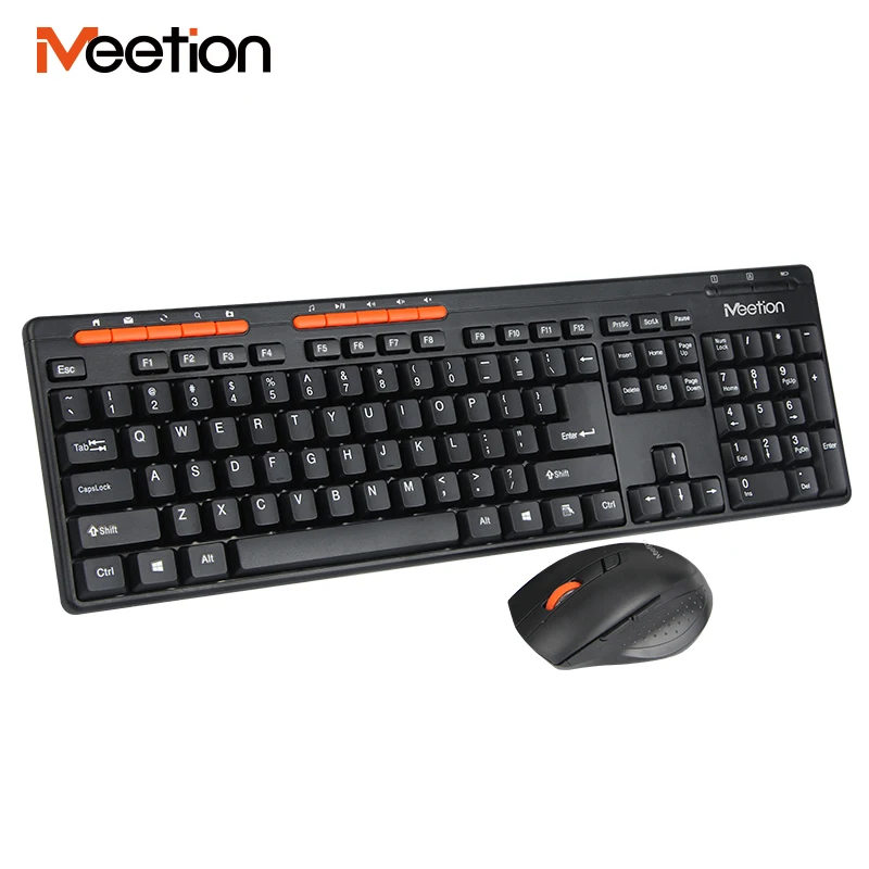 MT-4100 Standard Cheap Wireless Keyboard and Mouse Combo for Desktop Laptop