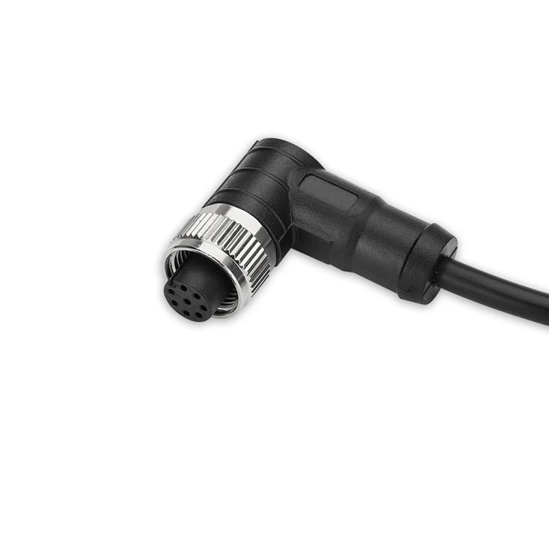 M8 M12 Connector Cable Pin Male Female Circular Waterproof Mini Electrical 6P 8P M8 Connector