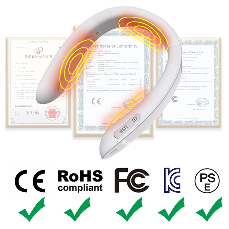 Amazon Горячий Рождественский подарок мини-комнатный портативный обогреватель тепловентилятор usb шейный для старика и ребенка