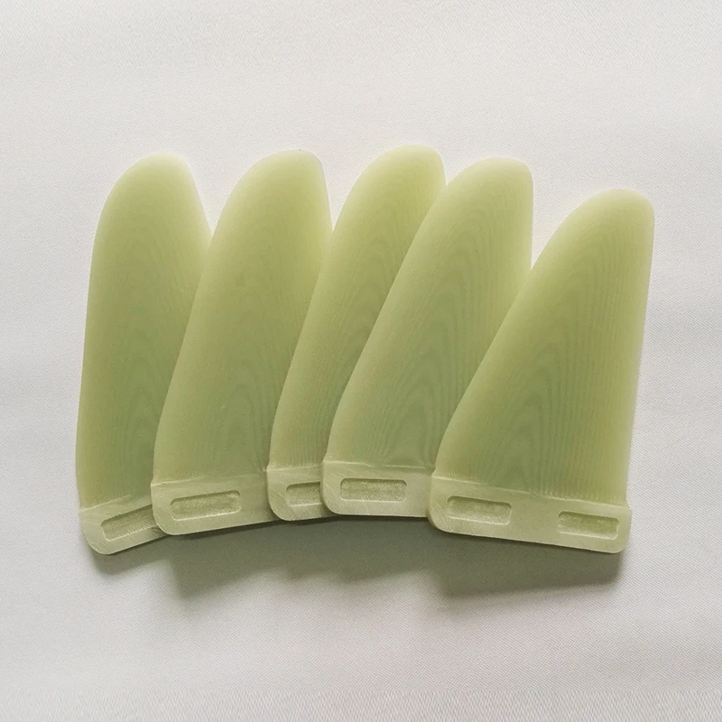 G10 CNC Epoxy Wind Surfing Single Fins Customizable SUP Center Fins Kitesurf Surfboard Fins