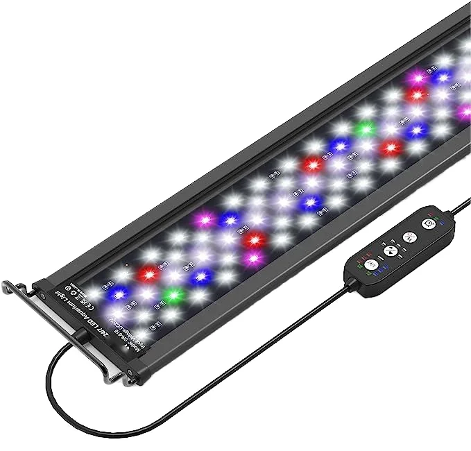 Hot selling LED fish tank bracket light, full spectrum coral water grass tank light, aquarium landscape plantlight