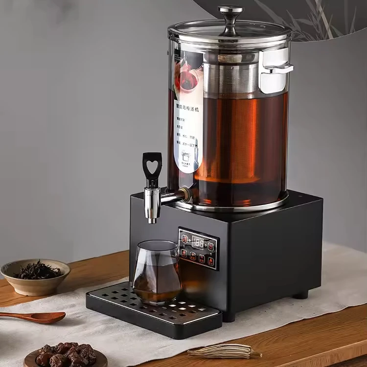 Commercial stainless steel large capacity tea coffee boiler maker electric water urn restaurant buffet juice station service