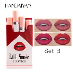 New Arrival Velvet Smoke Cigarette Lipstick Tube Dumb Light Cigarettes Lipstick