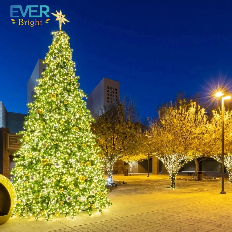 New Style Commercial Grade 3D Giant LED Christmas Mega Tree For Shopping Mall LED Christmas Decoration